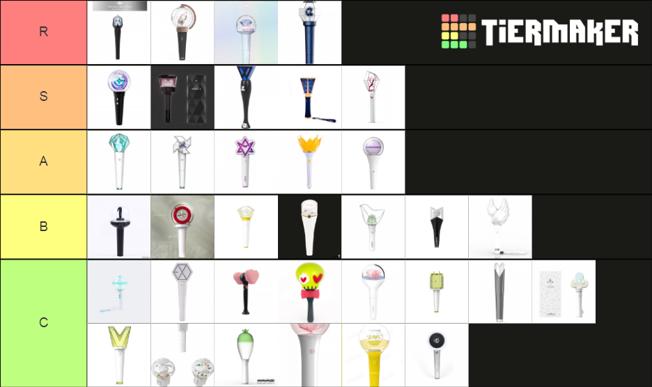 Kpop Lightstick Ranking 2020 Version Tier List Rankings