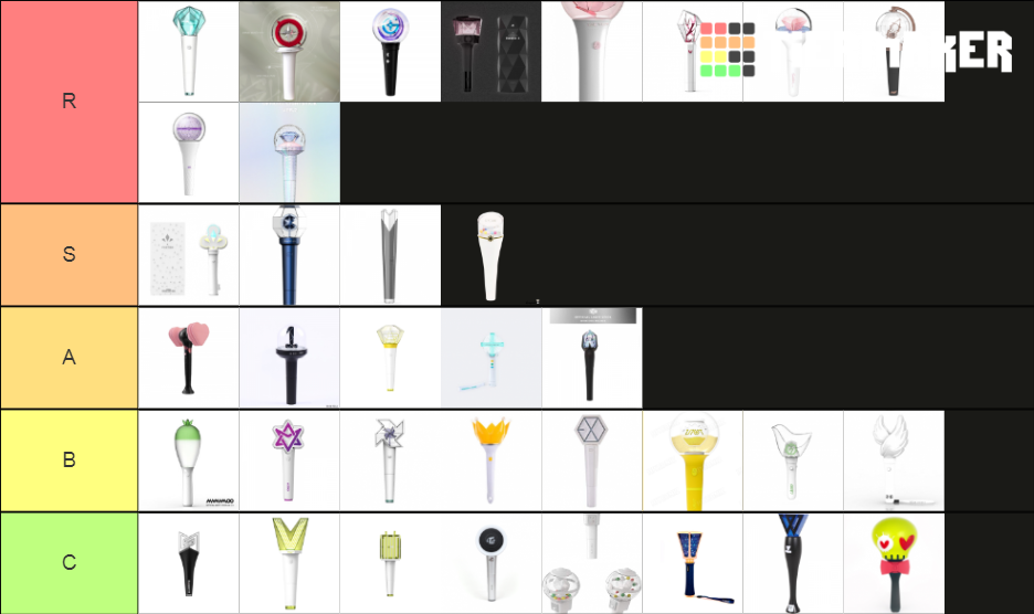 Kpop Lightstick Ranking 2020 Version Tier List Rankings