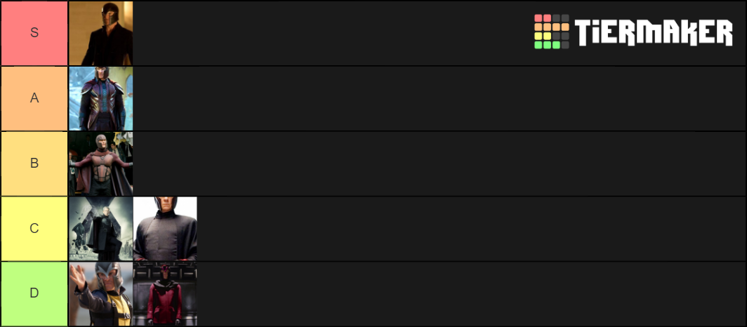 Magneto Costumes Tier List Community Rankings Tiermaker Magneto Costumes Tier List Community Rankings Tiermaker