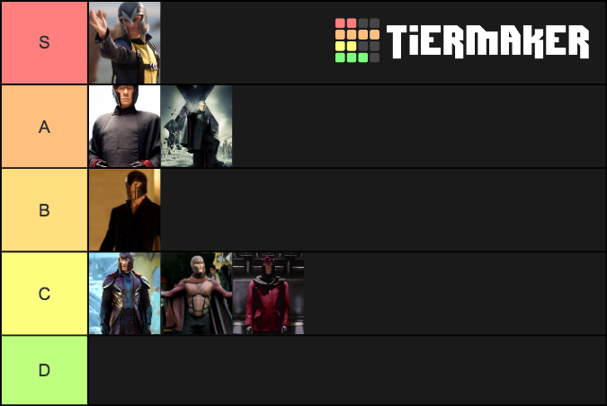 Magneto Costumes Tier List Community Rankings Tiermaker Magneto Costumes Tier List Community Rankings Tiermaker
