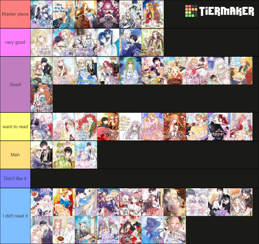 Manhwa Tier List (Community Rankings) - TierMaker