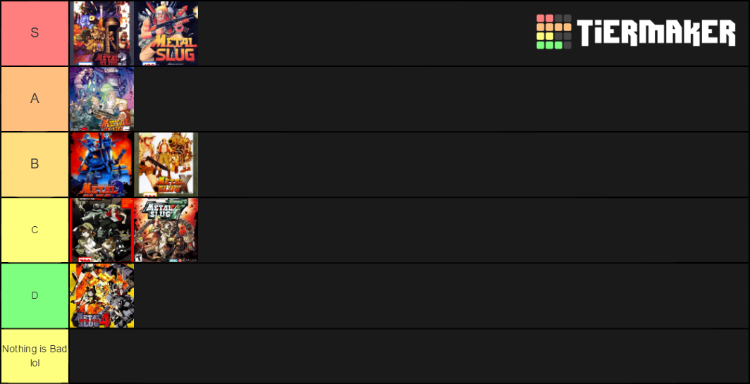 metal-slug-tier-list-community-rankings-tiermaker