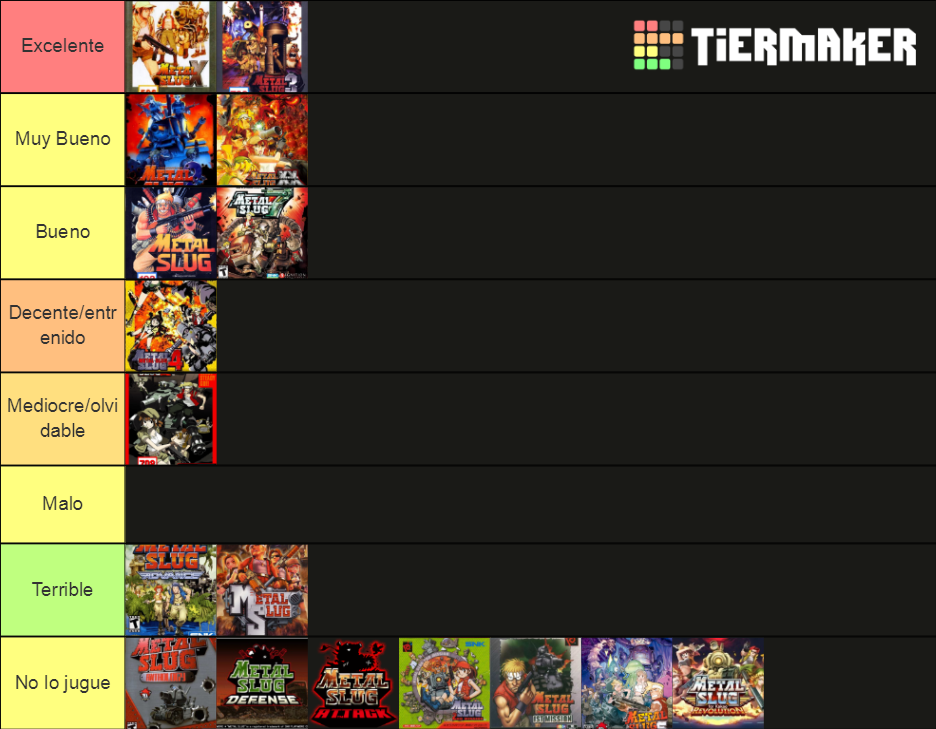 metal-slug-tier-list-community-rankings-tiermaker