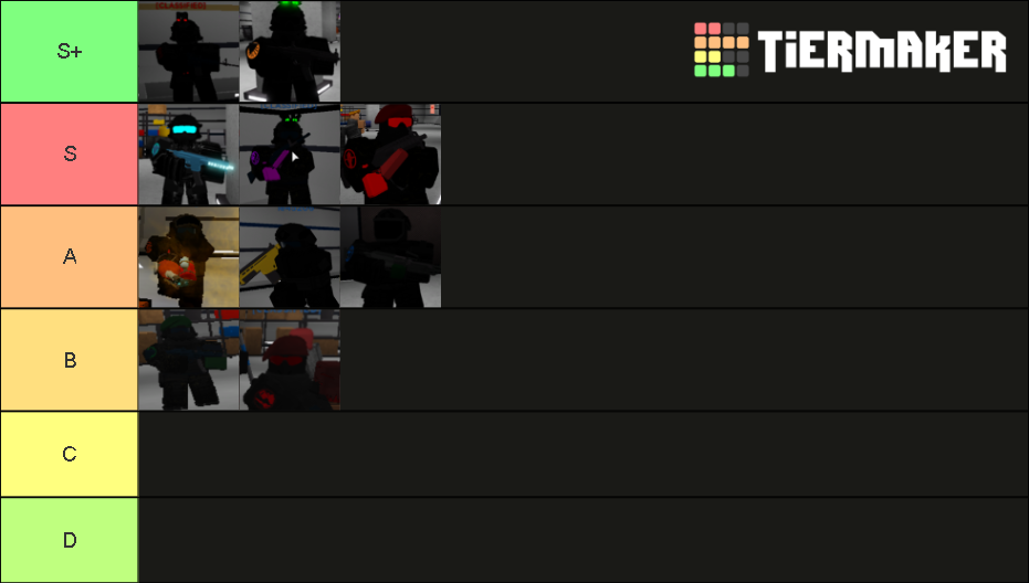 Mobile Task Forces Site Delta Tier List By Powergaming99yt Tier List 