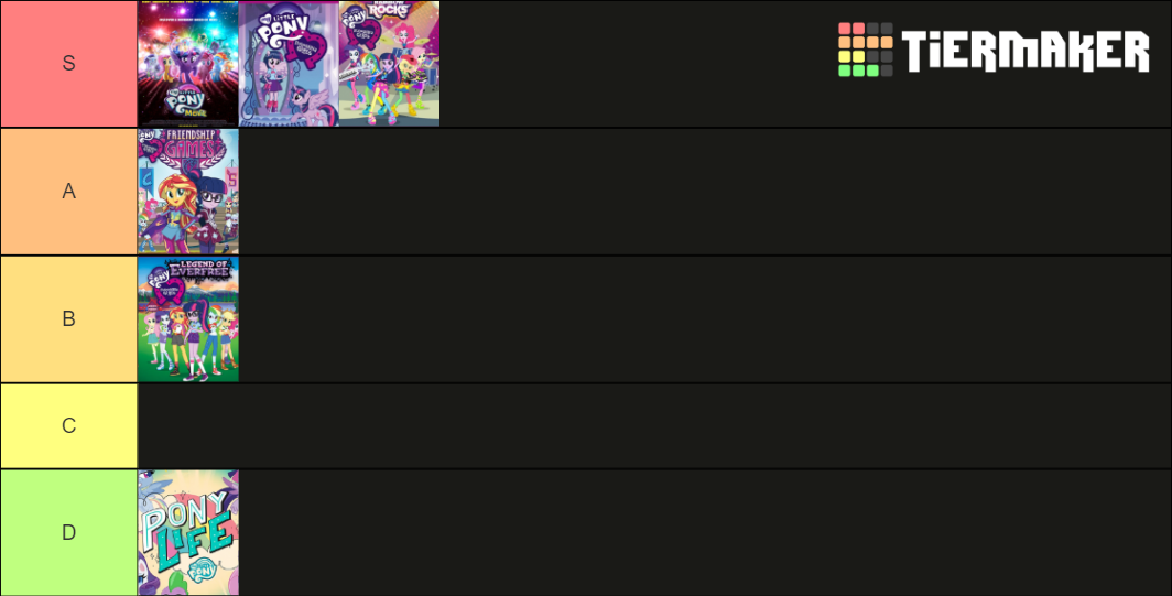 My Little Pony Other Episodes Tier List (Community Rankings) - TierMaker