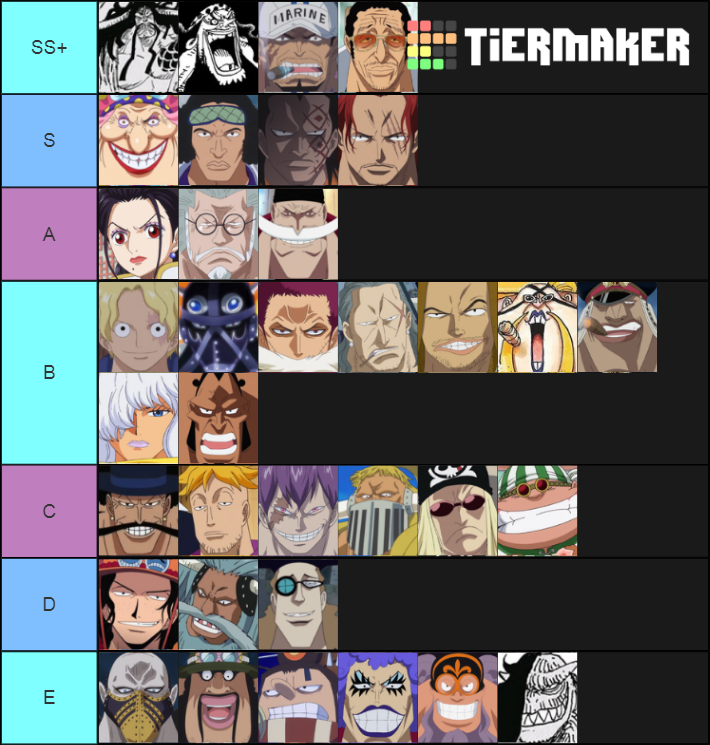 one piece commanders Tier List Rankings) TierMaker