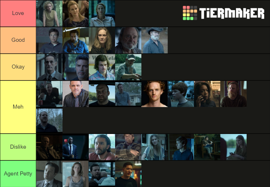 Ozarks Characters Tier List Rankings) TierMaker