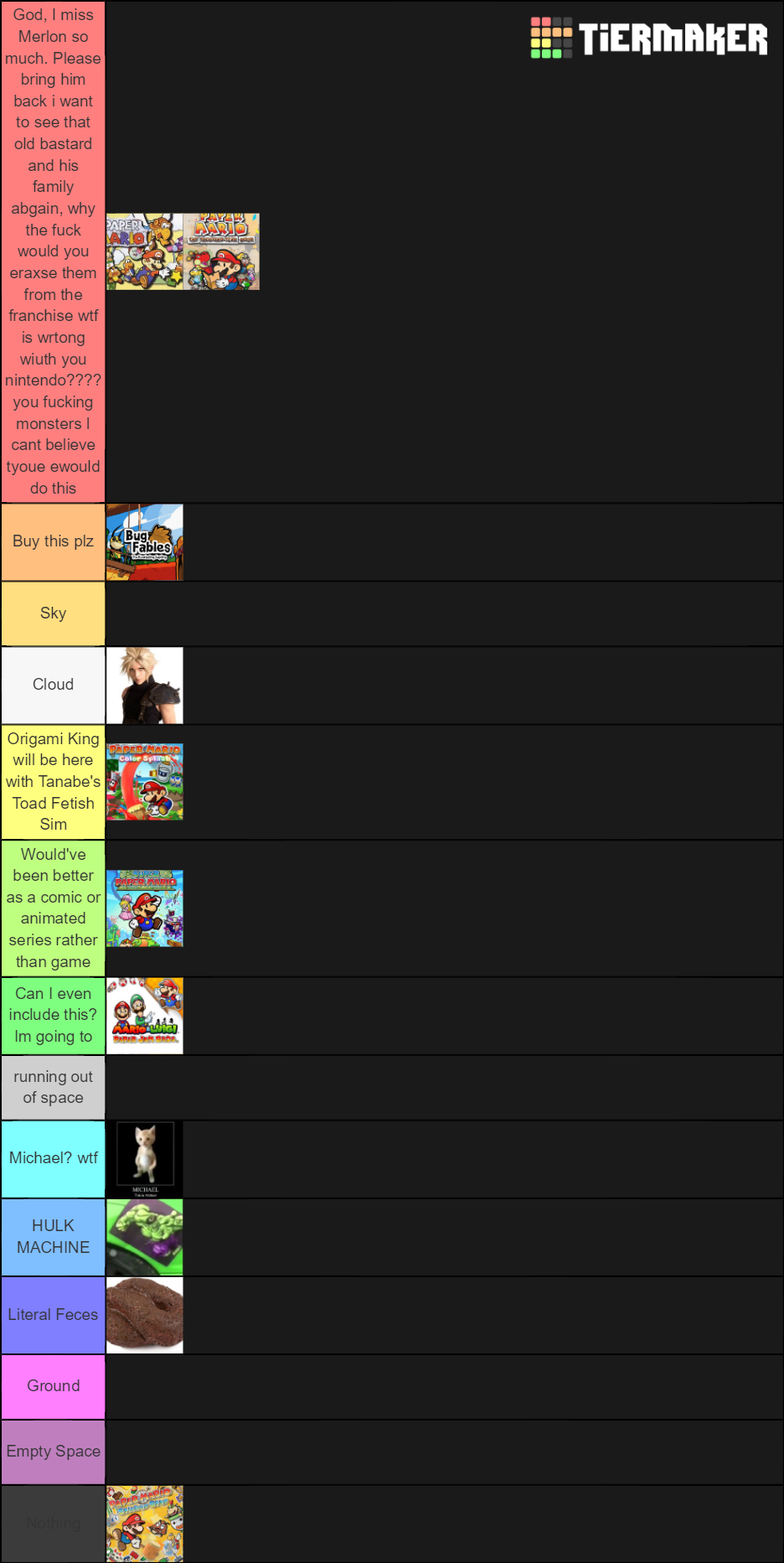 paper-mario-games-tier-list-community-rankings-tiermaker