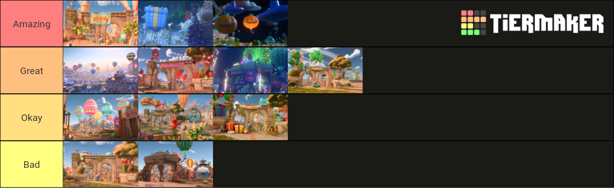 Plants Vs Zombies Battle For Neighborville Tier List PvZ: Battle for Neighborville - Festival Tier List (Community Rankings