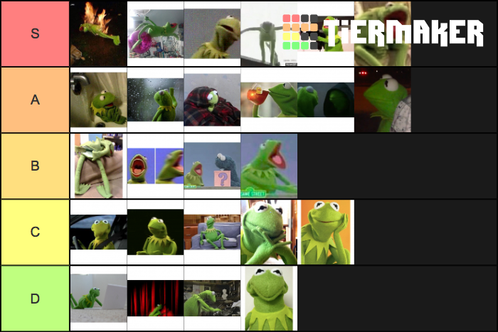 RANKING KERMIT MEMES Tier List (Community Rankings) - TierMaker