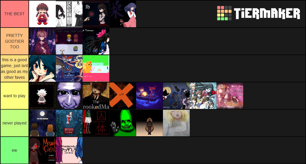 rpgmaker games Tier List (Community Rankings) - TierMaker