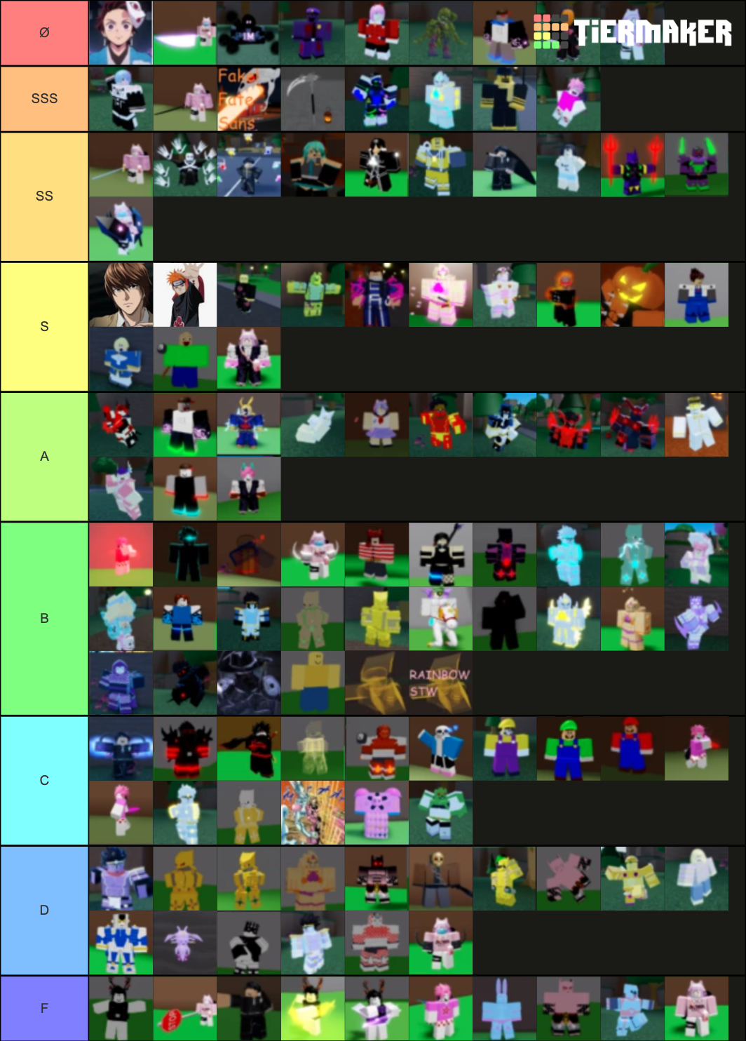 Sakura Stand Skins Tier List Community Rankings Tiermaker Images And   Sakura Stand 665260 1605588605 