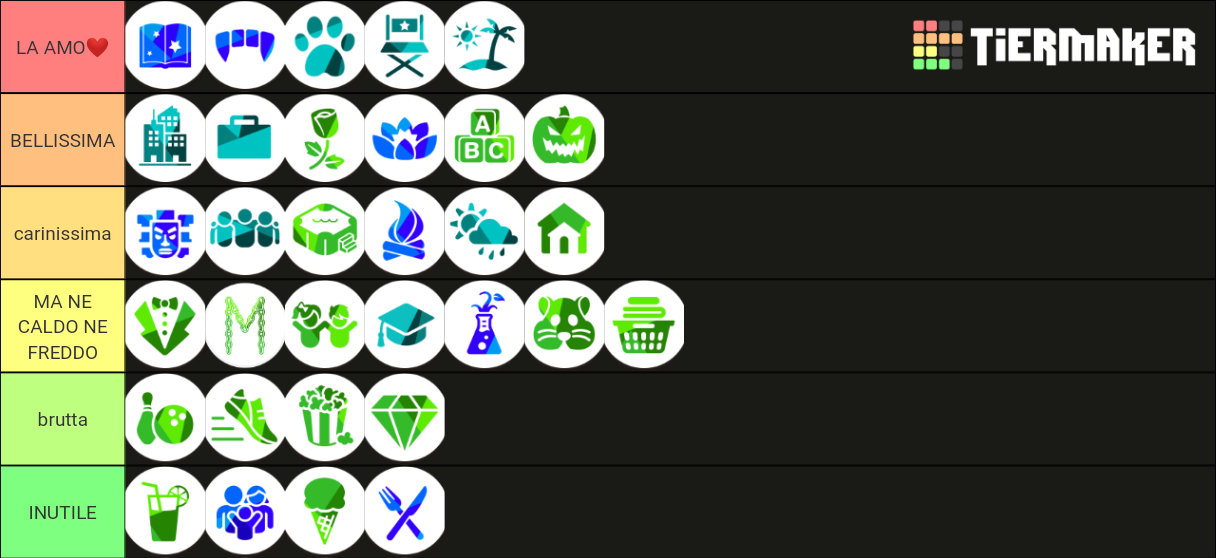 Sims 4 Packs (Updated 5/3/2020) Tier List (Community Rankings) - TierMaker