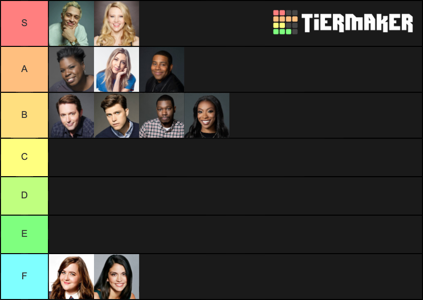 SNL Cast Members Tier List (Community Rankings) - TierMaker