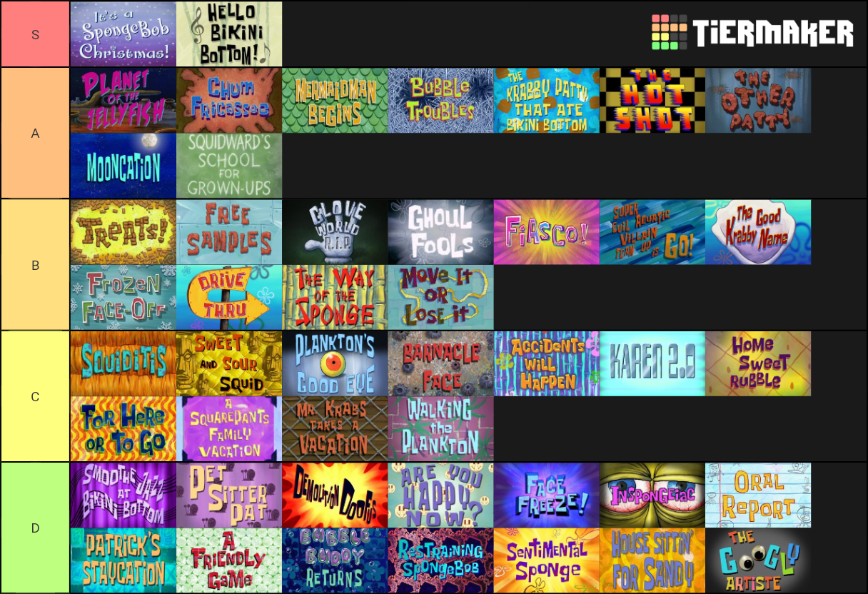 spongebob-season-8-tier-list-community-rankings-tiermaker
