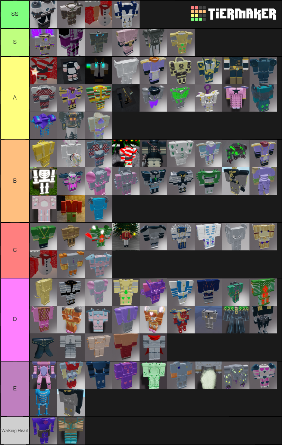 Stands Online v0.16 Tier List Rankings) TierMaker