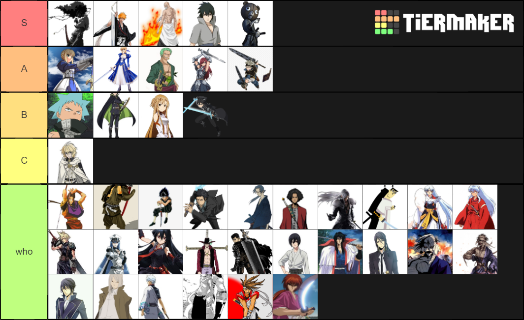 Swordsmen 2 Tier List Community Rankings Tiermaker 5510