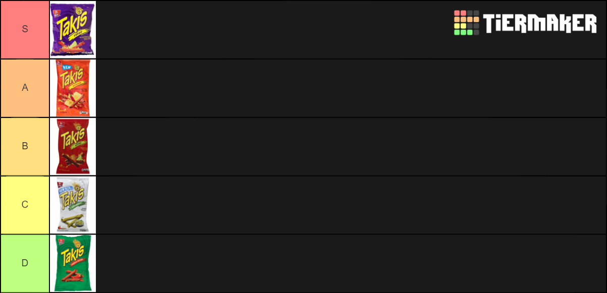 Takis Tier List Rankings) TierMaker