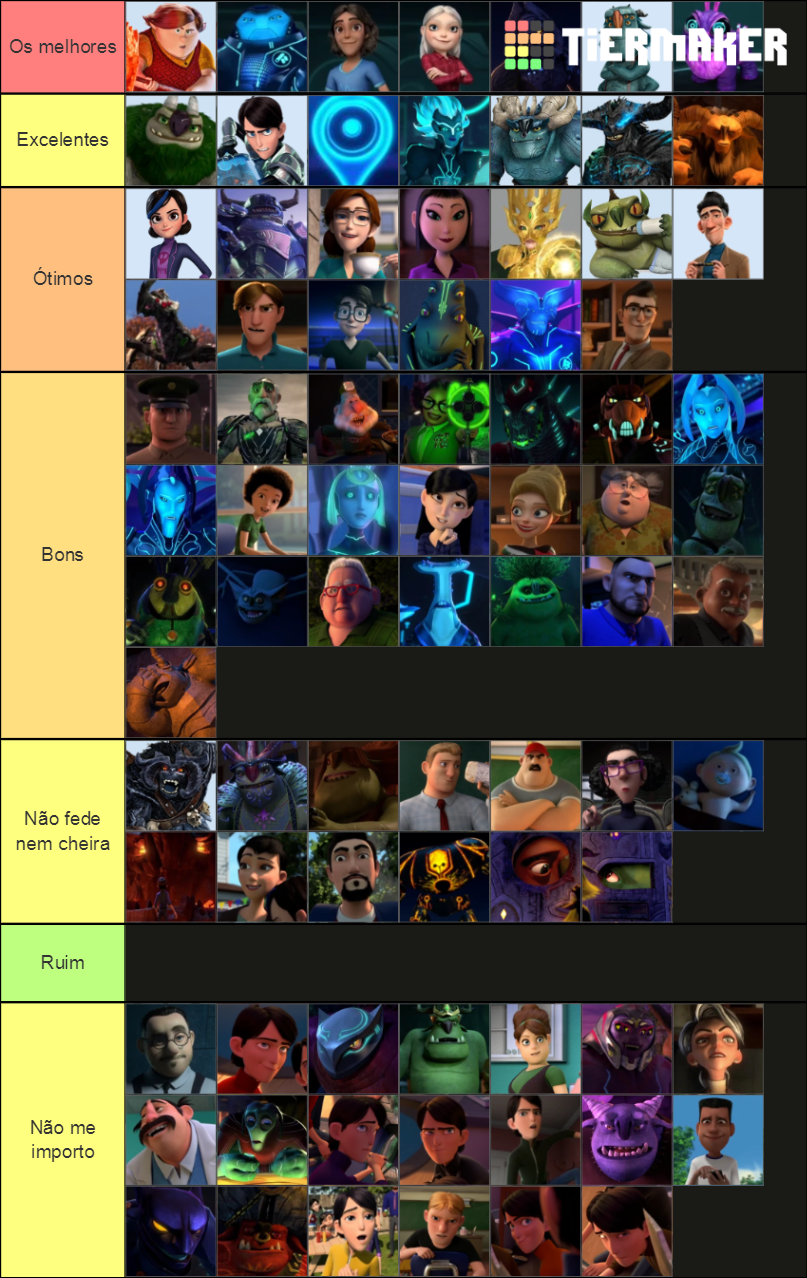 Tales of Arcadia (TrollHunters, 3Below) characters Tier List (Community ...