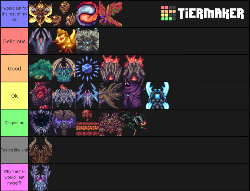 Terraria Calamity Bosses Tier List Community Rankings TierMaker   Terraria Calamity Bosses 372497 1589025102 