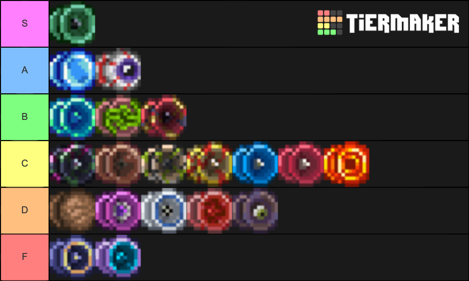 Terraria YoYos Tier List Rankings) TierMaker