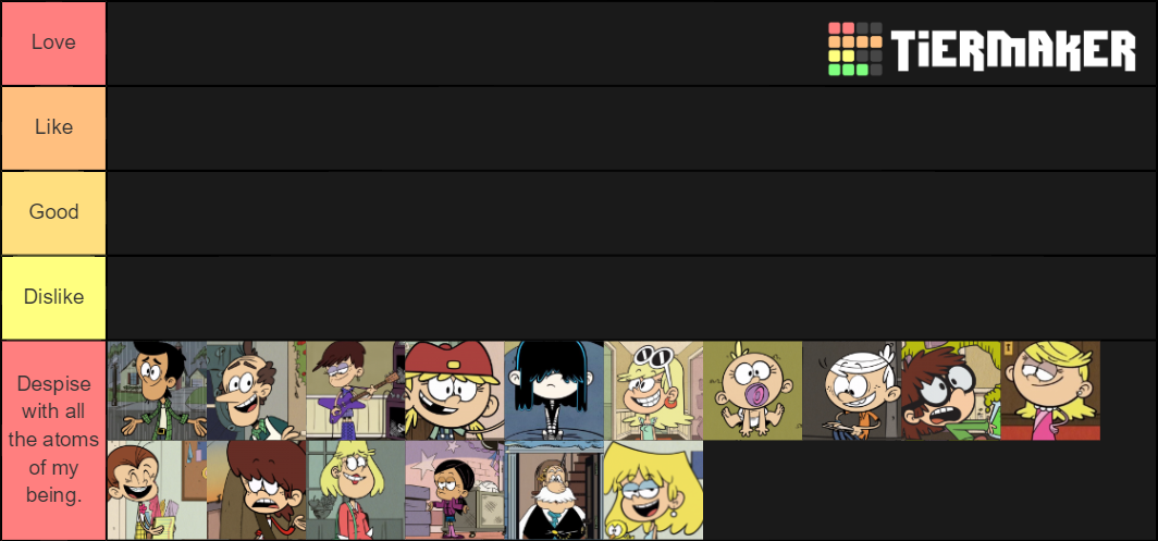 The Loud House Characters Tier List Community Rankings Tiermaker 7986