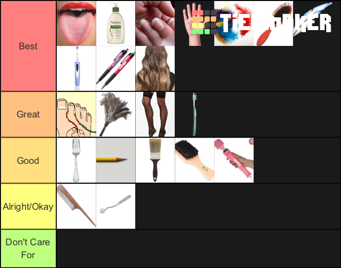 Tickling Tools Tier List (Community Rankings) - TierMaker