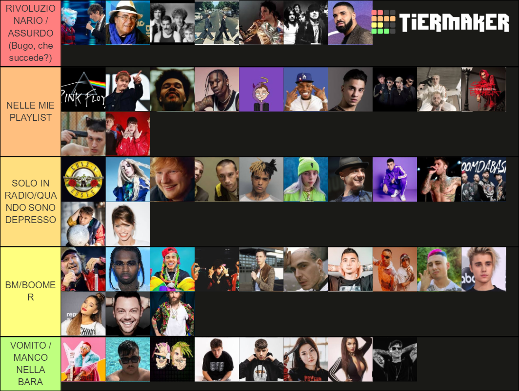 Top Singers Tier List Community Rankings Tiermaker 