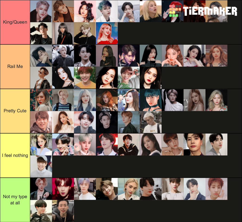 Vibe Check Kpop Idols Tier List (Community Rankings) - TierMaker
