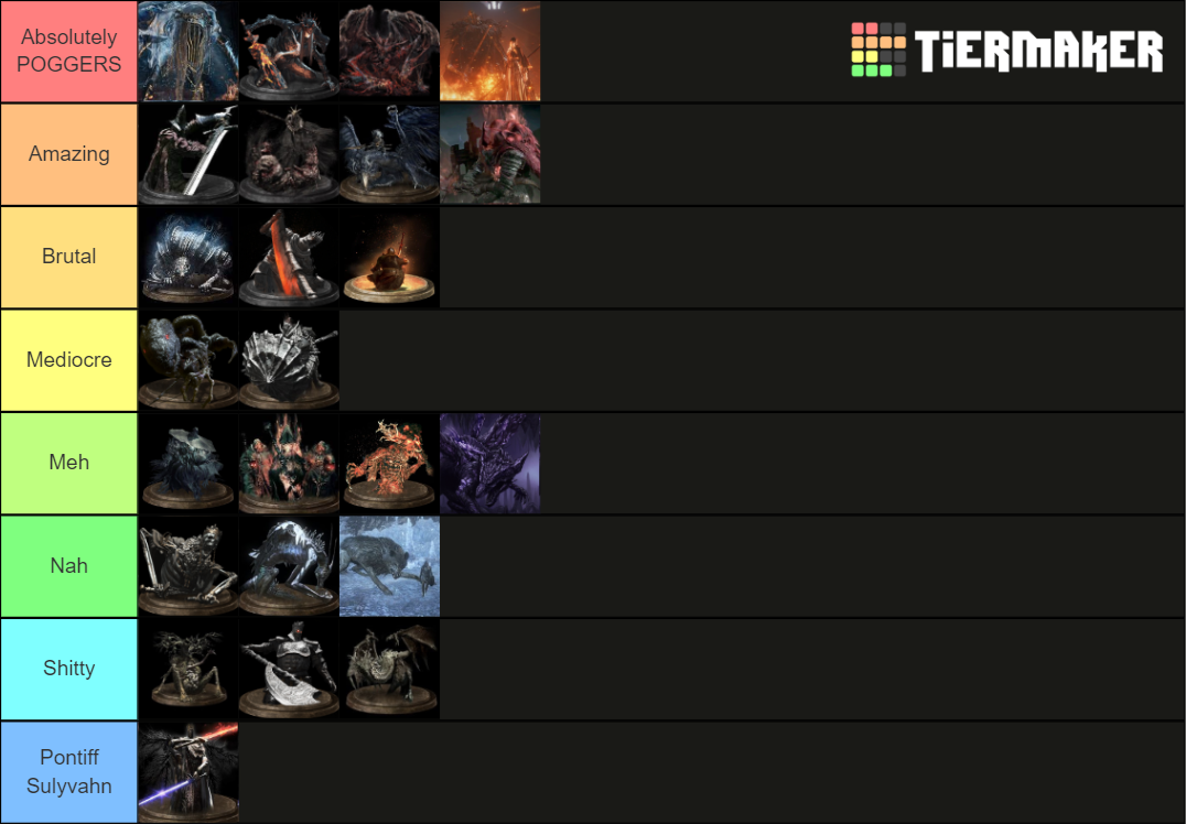 Dark Souls 3 Bosses Tier List Community Rankings TierMaker   Dark Souls 3 Bosses 1005066 1645992279 