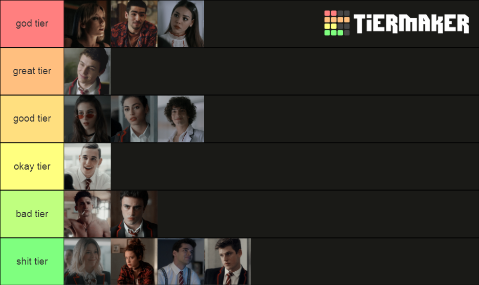 'elite' characters, ranked Tier List Rankings) TierMaker