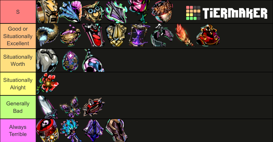 Hades Keepsakes Tier List Community Rankings TierMaker   Hades Keepsakes 222937 1641171331 