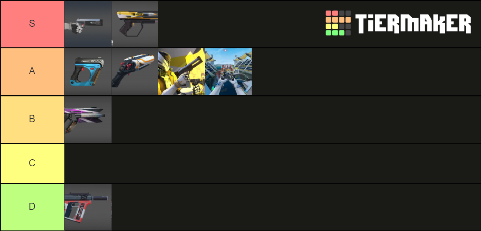 Hyper Dash Weapons Tier List (Community Rankings) - TierMaker