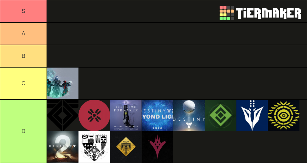 Destiny Crucible Metas Tier List (Community Rankings) - TierMaker
