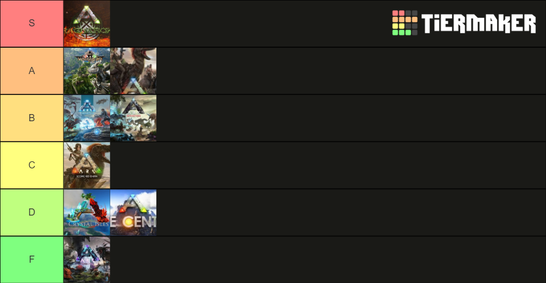 Ark Survival Evolved Maps (Updated for 2020) Tier List (Community