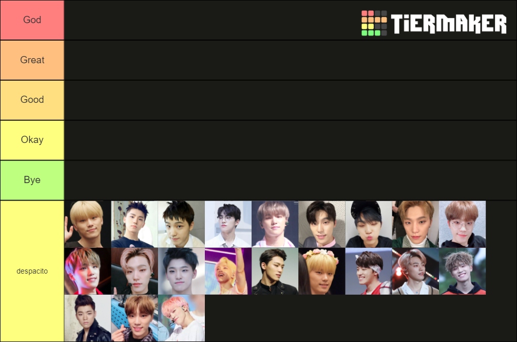 Lee Chan Dino Seventeen Hair Svt Tier List Community Rankings Tiermaker