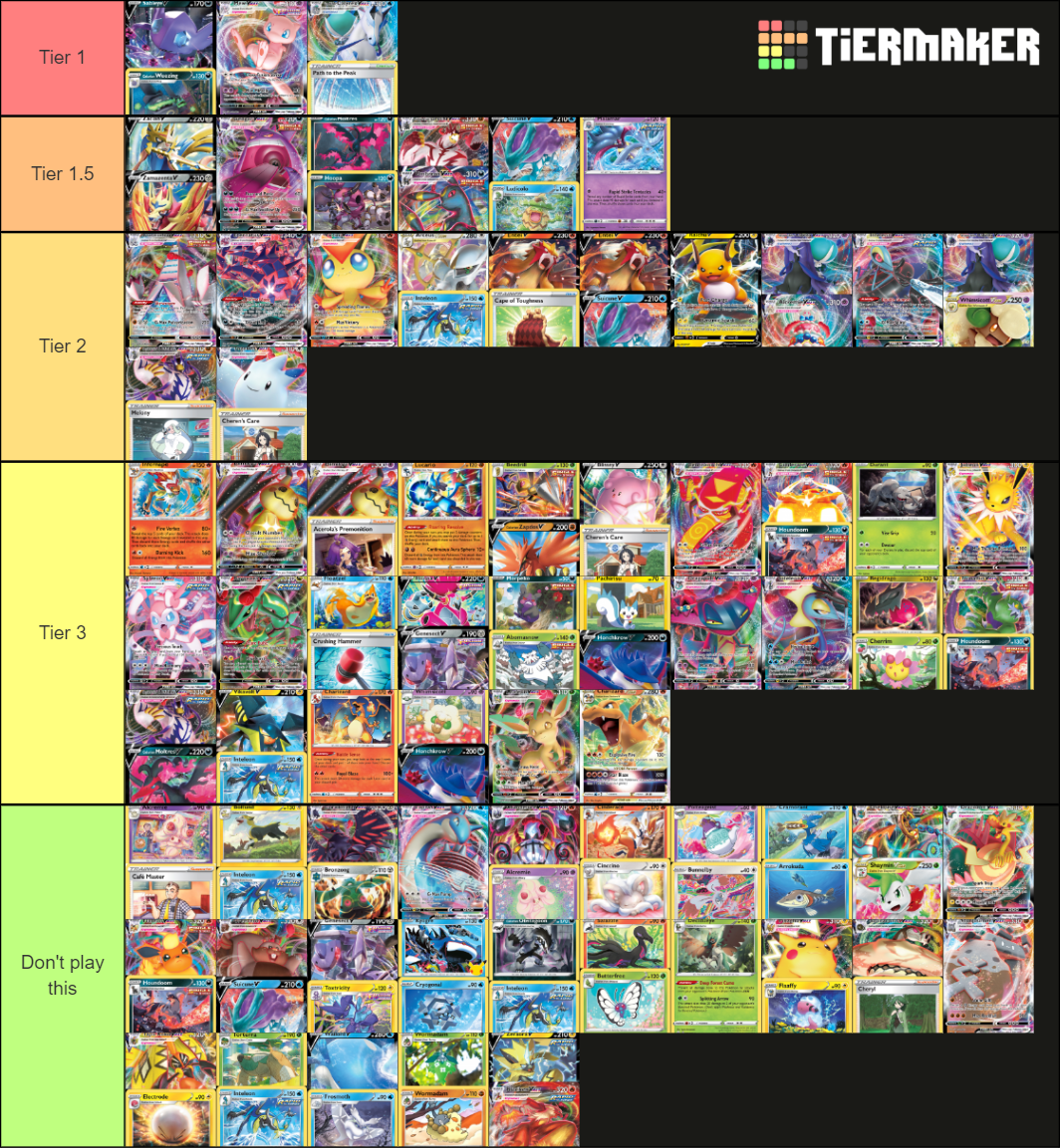 Brilliant Stars Tierlist (Pokemon TCG) Tier List Rankings