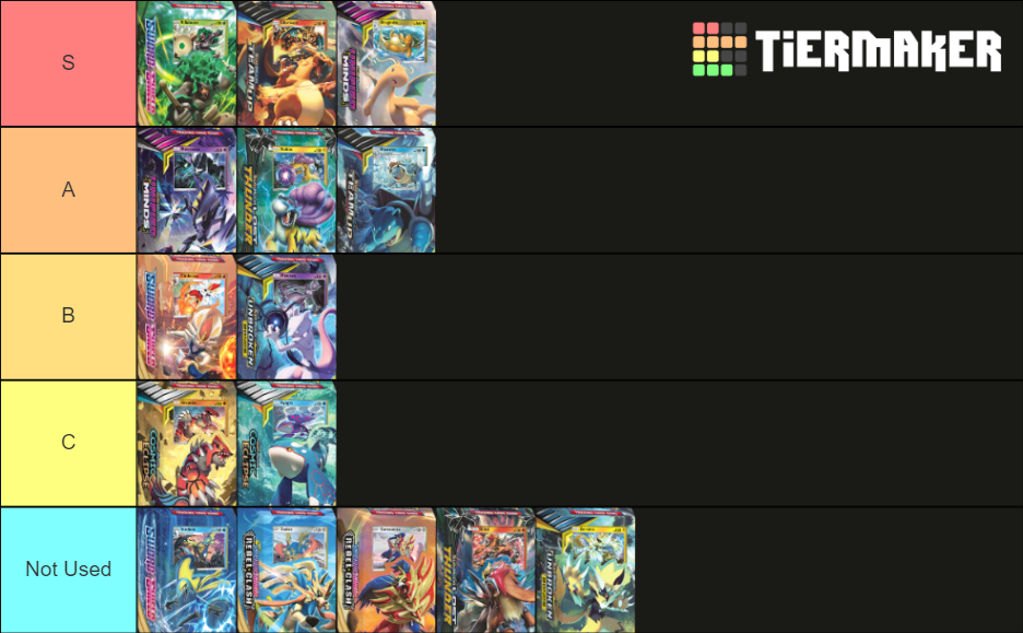 PTCGO Theme Decks Tier List Rankings) TierMaker