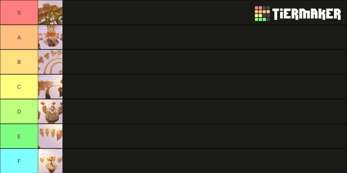 SkyWars Maps 2 Tier List (Community Rankings) - TierMaker