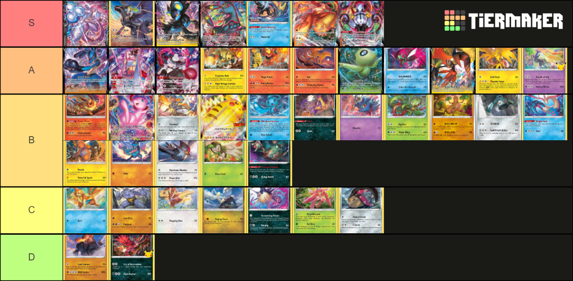 Pokemon Card Akira Egawa Artwork Tier List Rankings) TierMaker