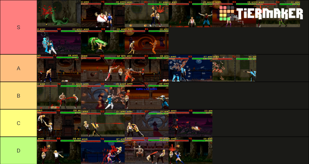 mortal kombat 2 32x fatalities