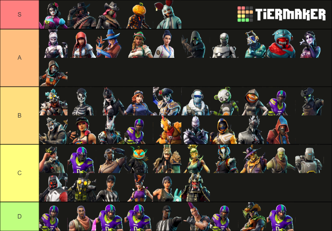 fortnite season 6 skins chapter 1