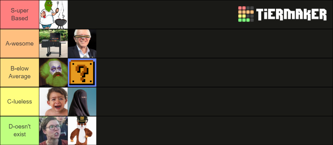 Politics Parties Tier List (Community Rankings) - TierMaker