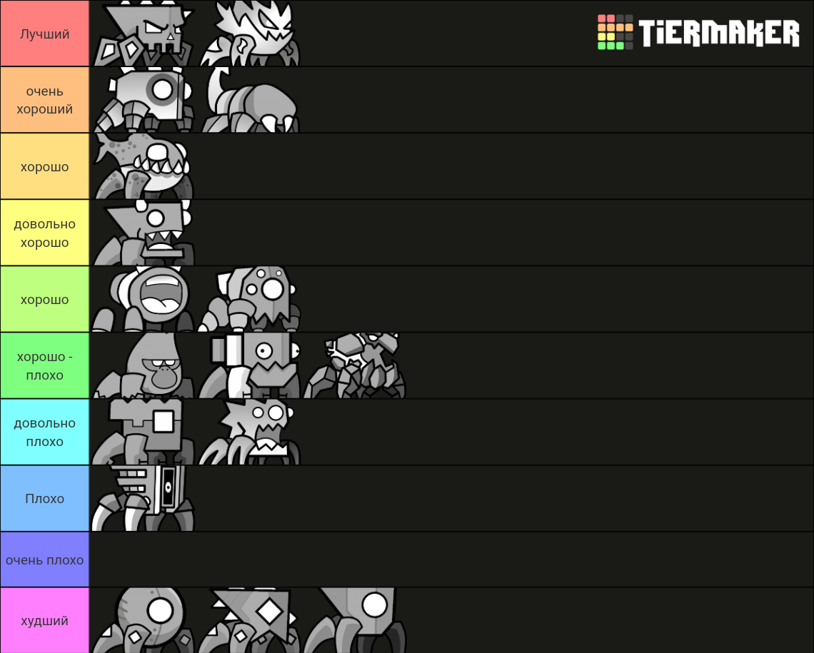 Geometry Dash Spider 11 Tier List Community Rankings Tiermaker