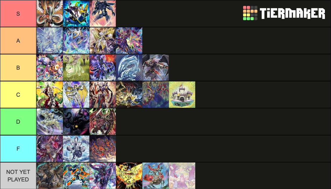 Yugioh Tier List Rankings) TierMaker