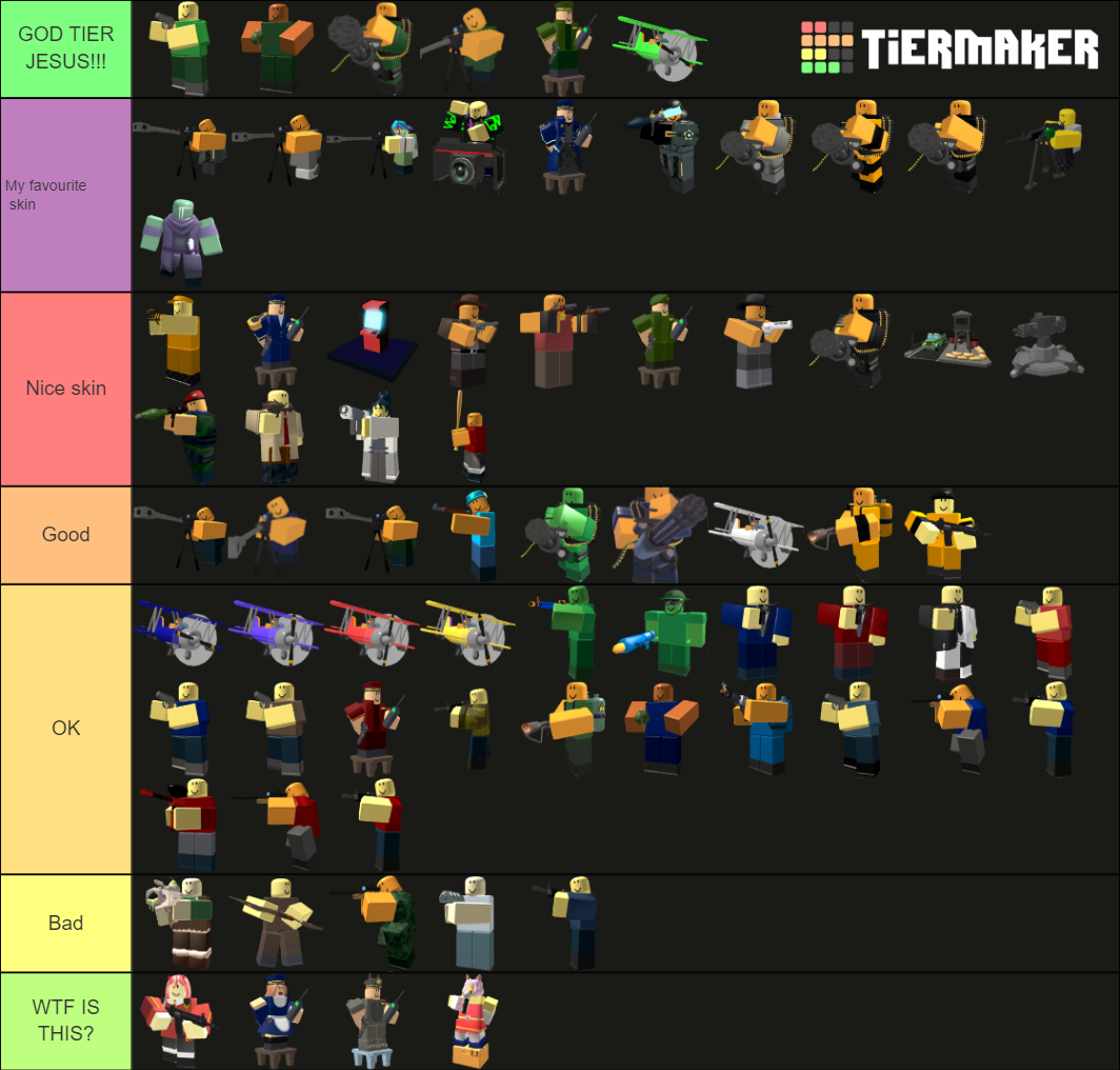 TETETETE Tier List (Community Rank) - TierMaker