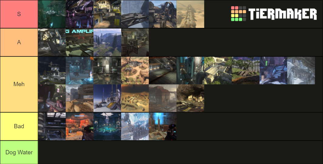 Halo 3 Maps Tier List (Community Rankings) - TierMaker