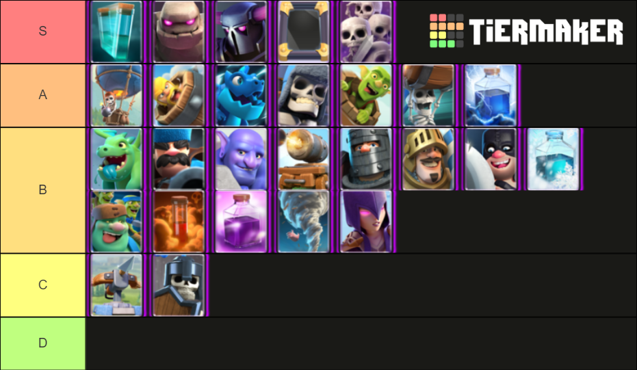 Clash Royale Epic Cards