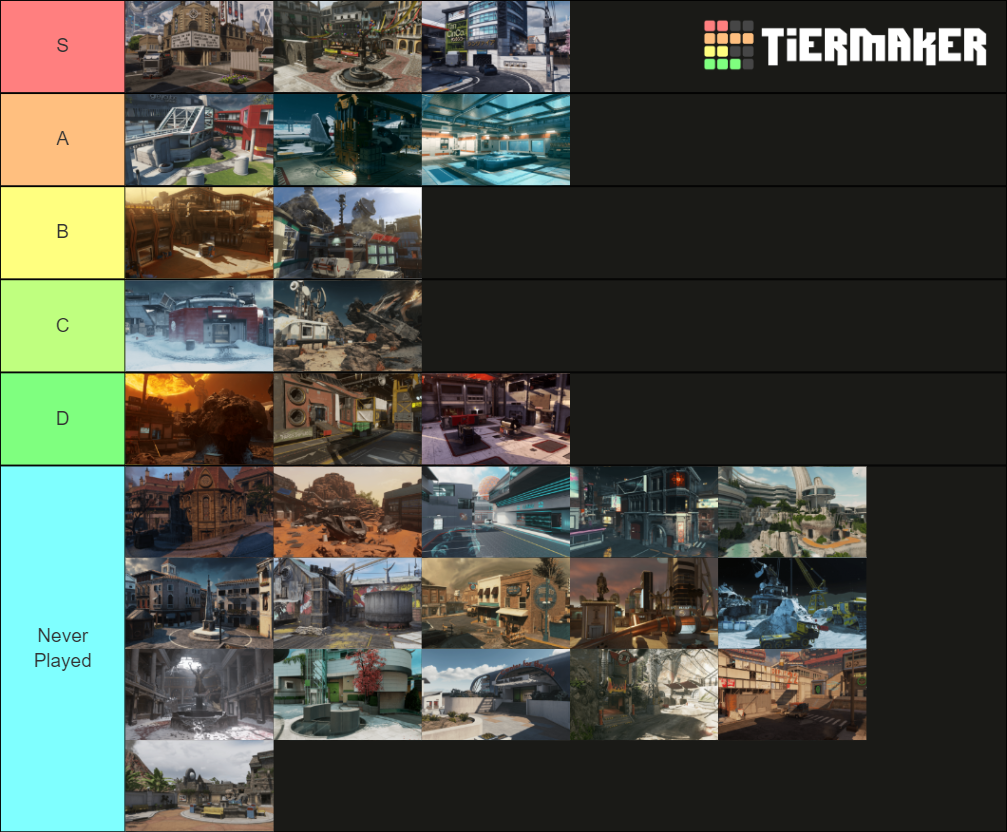 Call of Duty Infinite Warfare Maps Tier List (Community Rankings ...