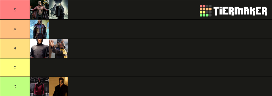 Magneto Costumes Tier List Community Rankings Tiermaker Magneto Costumes Tier List Community Rankings Tiermaker